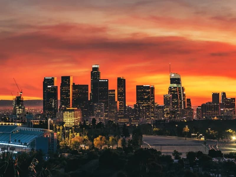 Los Angeles, CA skyline
