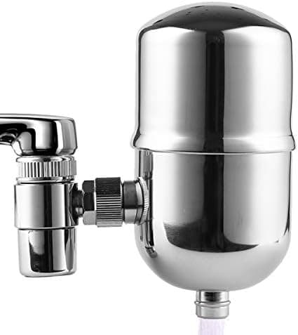 Engdenton Stainless-Steel High-Flow Faucet Water Filter Faucet Water Filter