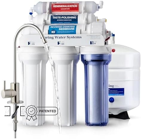 iSpring RCC7AK Reverse Osmosis Under Sink Water Filter