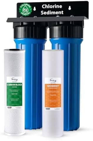 iSpring WGB22B 2-Stage Whole House Water Filtration System