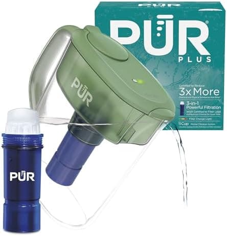 PUR PLUS 11-Cup Water Filter Pitcher (Lead-Reducing)